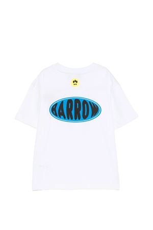 White cotton T-shirt BARROW KIDS | S6BKJUTH072002